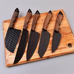Keukenmes - Chefs knife - Walnotenhout en hoogwaardig staal
