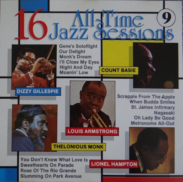Various - 16 All-Time Jazz Sessions 9, CD & DVD, CD | Jazz & Blues