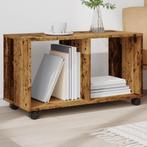 vidaXL Rolkast 72x33x42,5 cm bewerkt hout oud houtkleurig, Huis en Inrichting, Verzenden, Nieuw