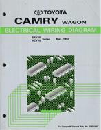 1992 TOYOTA CAMRY WAGON ELECTRISCHE SCHEMA