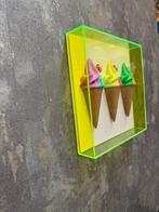 KIRAS - 3 FLAVORS ice cream, Antiek en Kunst, Kunst | Schilderijen | Modern