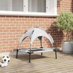 vidaXL Hondenbed Zilvergrijs s Staal, Dieren en Toebehoren, Verzenden, Nieuw