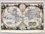 Wereld - WORLD map; Claes Jansz. VISSCHER - Orbis Terrarum, Boeken, Nieuw
