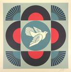 Shepard Fairey (OBEY) (1970) - Geometric Dove : Peace, Antiek en Kunst