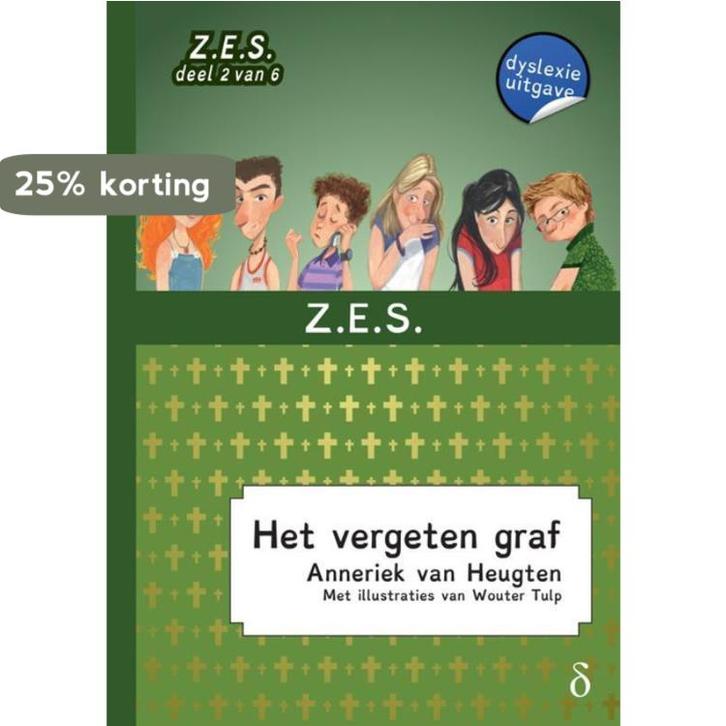 De Z.E.S. 2 -  Het vergeten graf - dyslexie uitgave, Boeken, Kinderboeken | Jeugd | onder 10 jaar, Gelezen, Verzenden