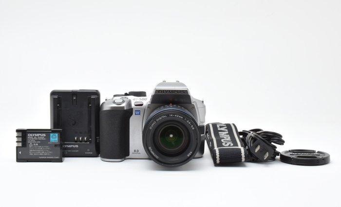 Olympus E-500 CCD Sensor + ZUIKO Digital 3.5-5.6/14-42mm, Audio, Tv en Foto, Fotocamera's Digitaal