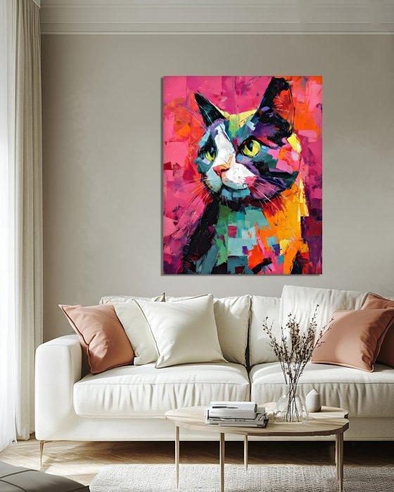 Michael Mey - Color Cat - XL, Antiek en Kunst, Kunst | Designobjecten