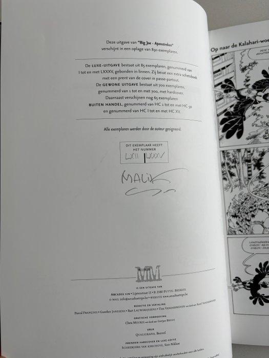 Big Joe 9 - Apenstreken - Luxe linnen HC - 1 Signed comic,, Boeken, Stripverhalen