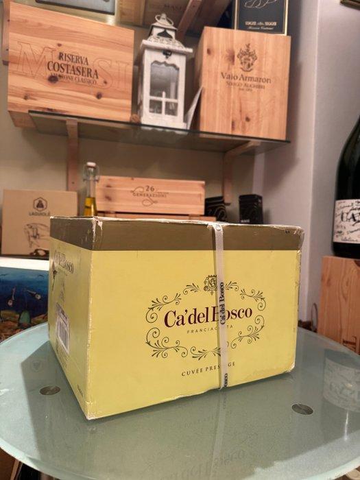 Ca del Bosco, Cuvée Prestige - Franciacorta - 6 Flessen, Verzamelen, Wijnen