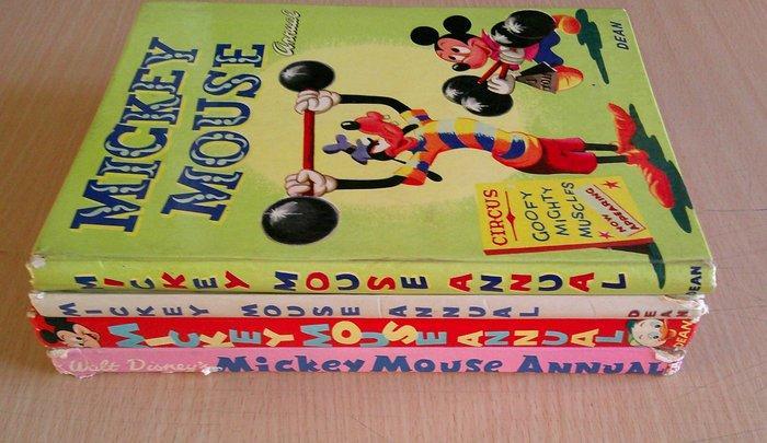 Mickey Mouse - Mickey Mouse Annual - 4 Comic - Eerste druk -, Verzamelen, Disney