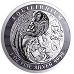 Tokelau. 5 Dollars 20 x 2024 1 oz $5 NZD Tokelau Equilibrium