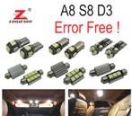 Kit 25 Ampoules Led Intérieur Pour Audi A8 S8 D3 2003-2009, Auto-onderdelen, Verzenden, Nieuw