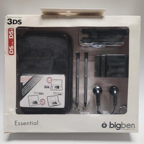 Geseald BigBen Starter Kit Zwart/ Metalic DSLite/ 3DS, Consoles de jeu & Jeux vidéo, Jeux | Nintendo DS, Enlèvement ou Envoi