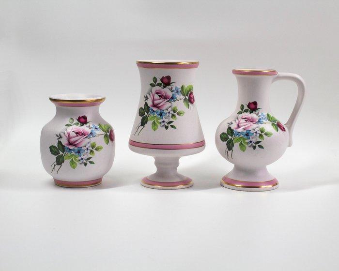 Plateelbakkerij Zuid-Holland - Flora Plateel Gouda - Vase, Antiquités & Art, Antiquités | Verre & Cristal