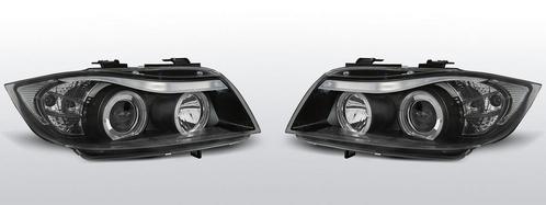Koplampen Angel Eyes LED | BMW 3-serie E90 E91 2005-2008 |, Auto-onderdelen, Verlichting, Ophalen of Verzenden