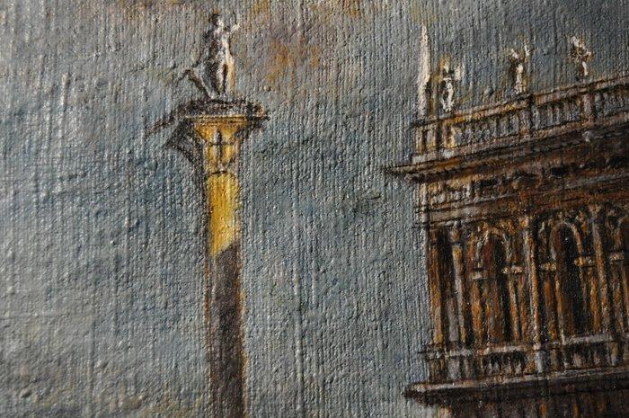 Italiaanse school (XX) - Piazza San Marco, Venezia, Antiek en Kunst, Kunst | Schilderijen | Klassiek