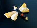 Amber Natuurlijke Baltische barnsteenhanger - libel- 6 g