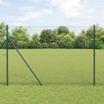 vidaXL Hexagonaal Hek Groen 1.5x50 m Staal, Verzenden, Nieuw