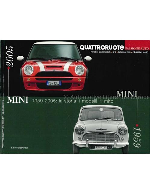 MINI 1959 - 2005, LA STORIA, I MODELLI, IL MITO, Boeken, Auto's | Boeken