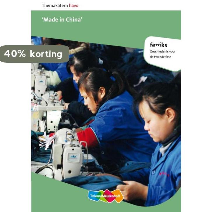 Feniks 4/5 havo Made in China 9789006464825, Boeken, Schoolboeken, Zo goed als nieuw, Verzenden