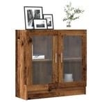 vidaXL Boekenkast 82,5x30,5x80 cm bewerkt hout oud, Huis en Inrichting, Verzenden, Nieuw