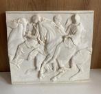 Reliëf, Kopie Parthenon Frieze Three Horsmen - 28.5 cm -, Antiek en Kunst