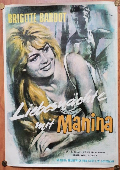 Manina, la fille sans voile - Brigitte Bardot - Cinema, Collections, Cinéma & Télévision