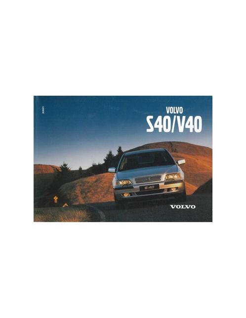 2001 VOLVO S40 | V40 INSTRUCTIEBOEKJE ENGELS, Autos : Divers, Modes d'emploi & Notices d'utilisation, Enlèvement ou Envoi