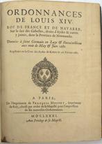 LOUIS XIV, COLBERT - « Ordonnances de Louis XIV. Roy de
