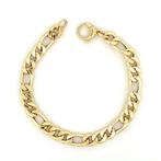 Handmade - Armband - Figaro - 6.7 g - 18 karaat Geel goud, Nieuw