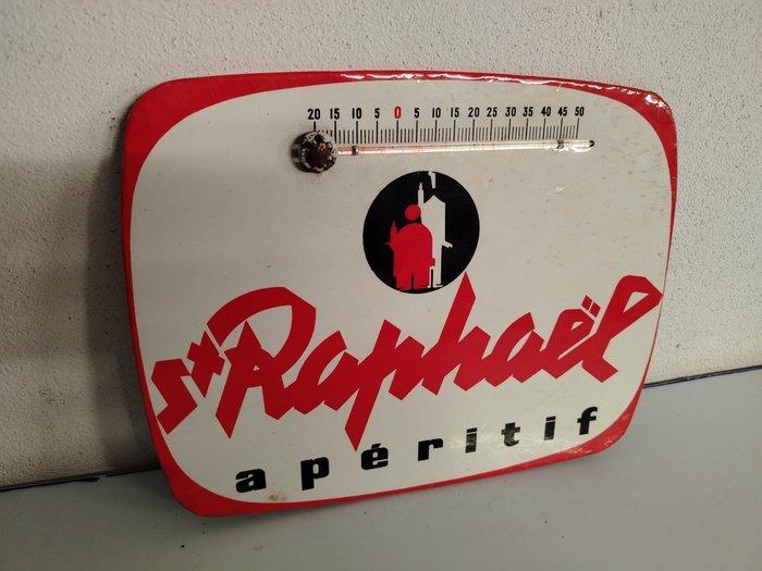 Reclamebord - Thermometer - St. Raphael - Aperitief -, Antiek en Kunst, Antiek | Wandborden en Tegels