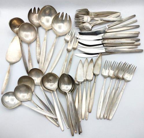 Georg Jensen - Bestekset (56) - Zilver, Antiek en Kunst, Antiek | Zilver en Goud