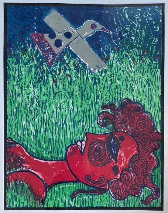 Corneille (1922-2010) - Herbes, Antiek en Kunst, Kunst | Schilderijen | Modern