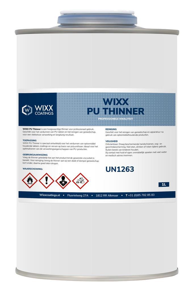 Wixx PU Thinner 1L, Bricolage & Construction, Peinture, Vernis & Laque, Envoi