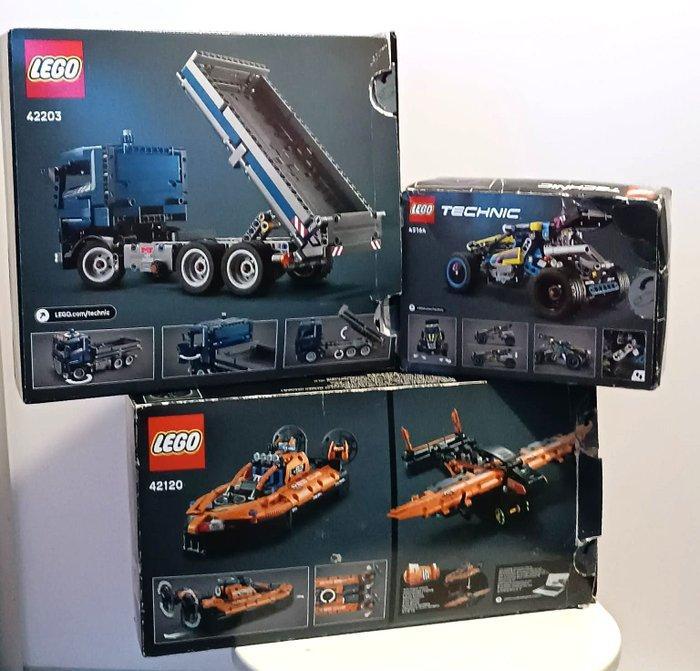 Lego - Technic - 42120, 42164, 42203 - SUPER SET - Lego, Kinderen en Baby's, Speelgoed | Duplo en Lego