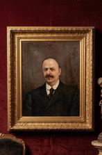 European school (XX) - Portrait dun homme, Antiek en Kunst, Kunst | Schilderijen | Klassiek