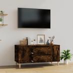vidaXL Tv-meubel 102x44,5x50 cm bewerkt hout gerookt, Huis en Inrichting, Kasten |Televisiemeubels, Nieuw, Verzenden