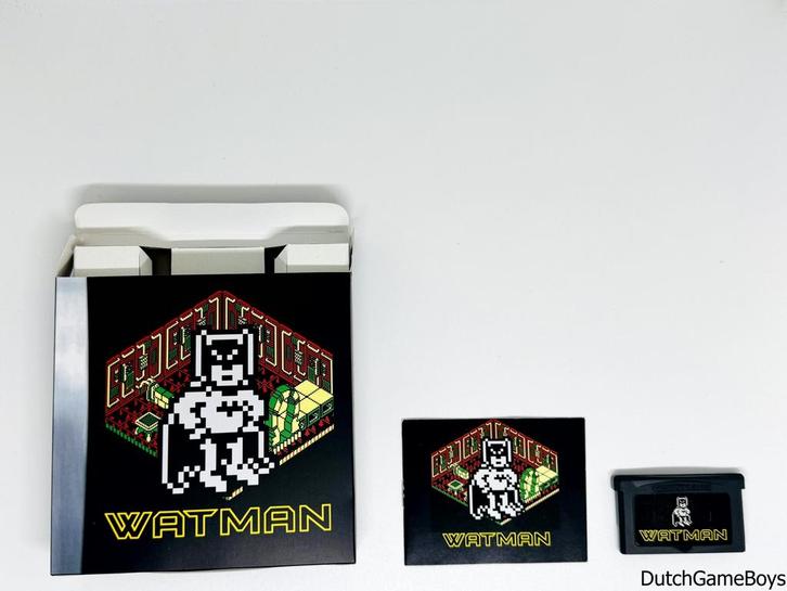 Gameboy Advance / GBA - Watman, Games en Spelcomputers, Games | Nintendo Game Boy, Gebruikt, Verzenden