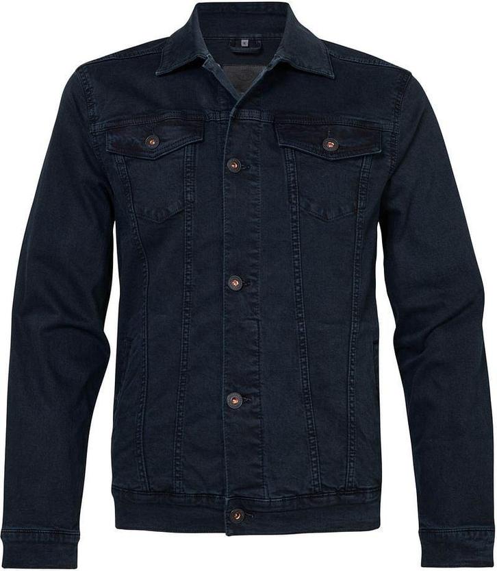 Petrol Denim Jack Navy maat Maat 46 (S) of kleiner Heren, Kleding | Heren, Truien en Vesten, Blauw, Nieuw, Maat 46 (S) of kleiner
