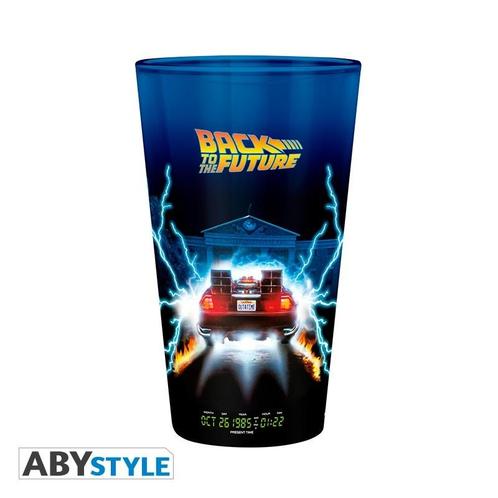 Back to the Future DeLorean XXL Glas, Verzamelen, Film en Tv, Ophalen of Verzenden