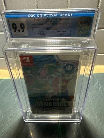 Nintendo - Switch - Super Mario Bros. Wonder - graded CGC beschikbaar voor biedingen