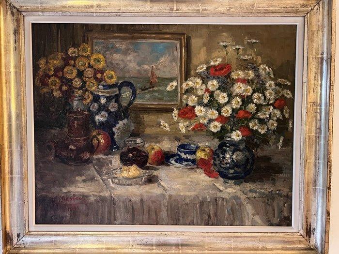 unreadable - Stilleven, Antiek en Kunst, Kunst | Schilderijen | Klassiek