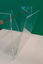 David Lange - Porte-revues - Laiton, Lucite