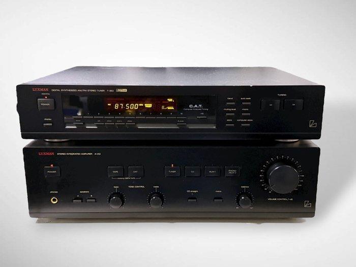 Luxman - T-363 - A-312 Hifi-set - Diverse modellen, TV, Hi-fi & Vidéo, Radios