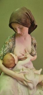 Giuseppe Armani - Sculpture, Mietitrice di granturco che, Antiek en Kunst