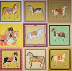 Panneau décoratif Chevalier en velours -140x140 cm- fini