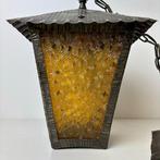 Lamp - Hanglamp schoollantaarn uit Amsterdam - Smeedijzer