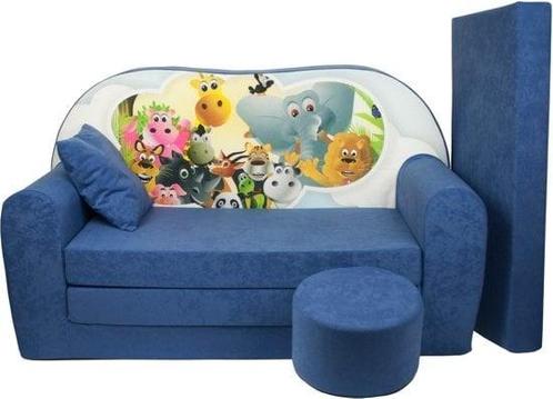 Multifunctionele kinder slaapbank en sofa set - navy blau..., Kinderen en Baby's, Kinderkamer | Tafels en Stoelen, Nieuw, Tafel(s) en Stoel(en)