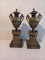 Chandelier - Bronze - Hauteur : 32 cm, Antiquités & Art