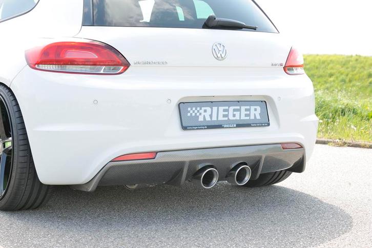 R-Line achterbumper (primer) | Scirocco 3 (13): 08.08-04.14, Auto-onderdelen, Carrosserie, Nieuw, Volkswagen, Verzenden